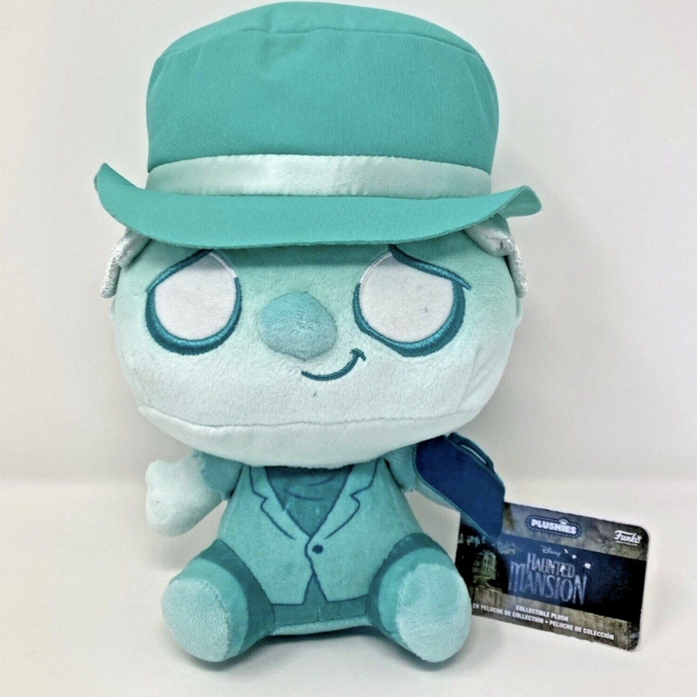Disney Haunted Mansion Phineas 8" Plush Ghost Blue NWT Halloween Funko Halloween